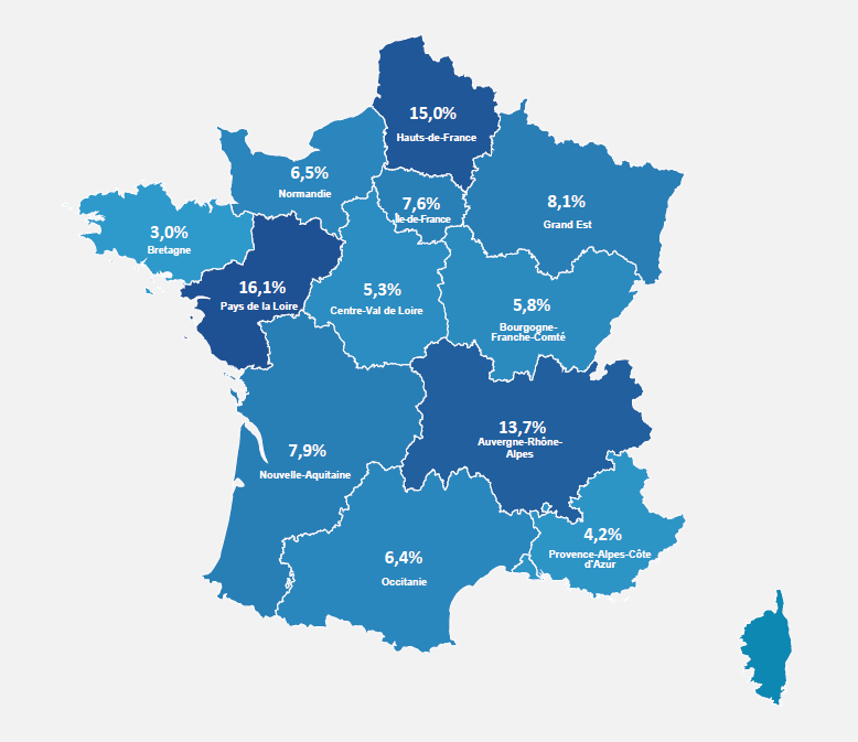 Carte CDII avril 2026