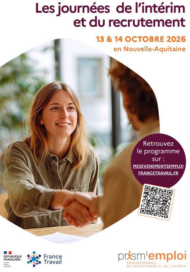 Deux journées dédiées aux agences d'emploi adhérentes en Nouvelle-Aquitaine